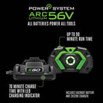 EGO Power 765 CFM Variable-Speed 56-Volt Lithium-ion Cordless Leaf Blower w/5Ah Battery