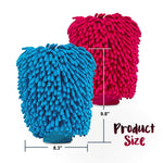 Microfiber Car Wash Mitt - 4 Pack