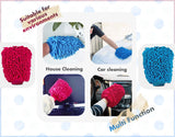 Microfiber Car Wash Mitt - 4 Pack